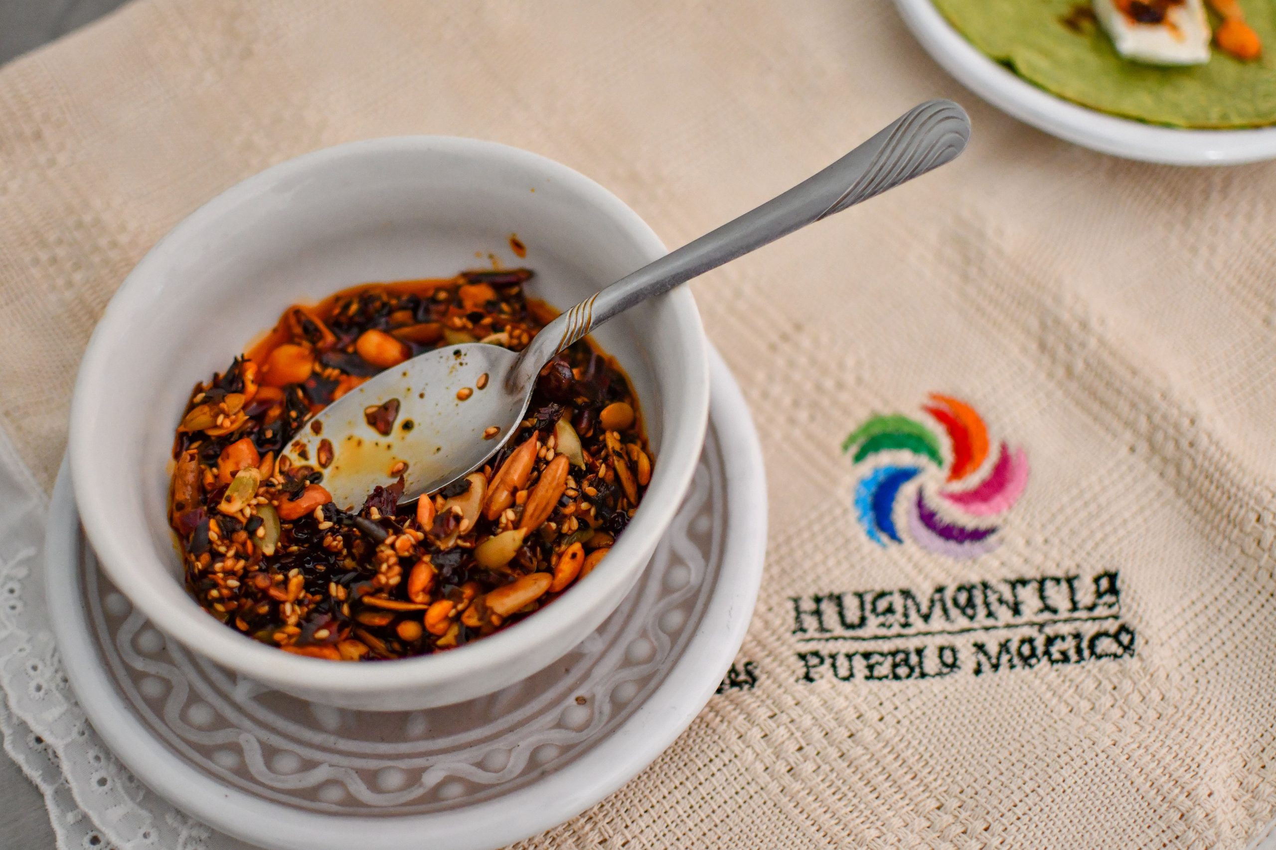 Huamantla Pueblo Magico Taller de tortilla de Nopal Salsas Liduvalier Huamantla Magico Tlaxcala